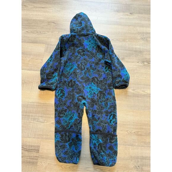 Columbia Blue Hooded Removable Fleece Lining Full Zip Snowsuit Baby Size 24MO - Picture 6 of 10